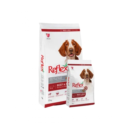 Reflex | High Energy Adult Dog Food with Beef & Rice