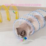 Cat Long Tunnel Toy with Ball for All Ages