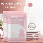 No Rinse Spa Wet Gloves for Pet Cleaning - Image 5