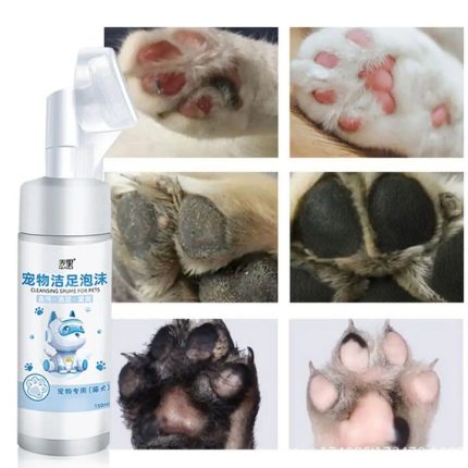 No-Rinse Pets Foaming Cleanser with Brush Head