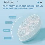 No-Rinse Pets Foaming Cleanser with Brush Head - 150ml - Image 3