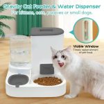 Large Capacity Water & Food Dispenser for Pets - Image 4