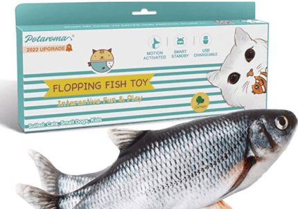 Rechargeable Smart Fish Toy for Cats and Dogs