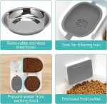 Large Capacity Water & Food Dispenser for Pets - Image 7