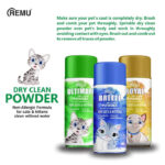 Remu Royal Cat Dry Powder Dry Bath
