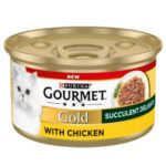 Gourmet Gold Tin Succulent Delight Wet Cat Food
