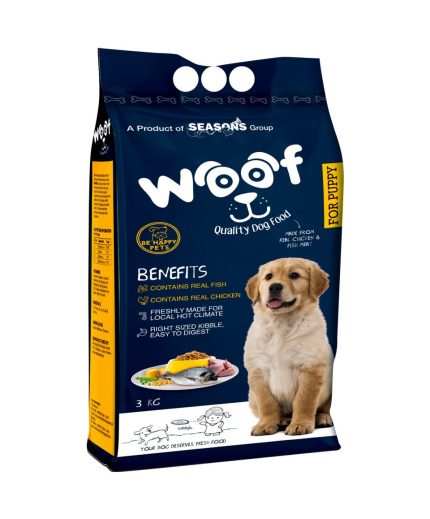 woof puppy food image