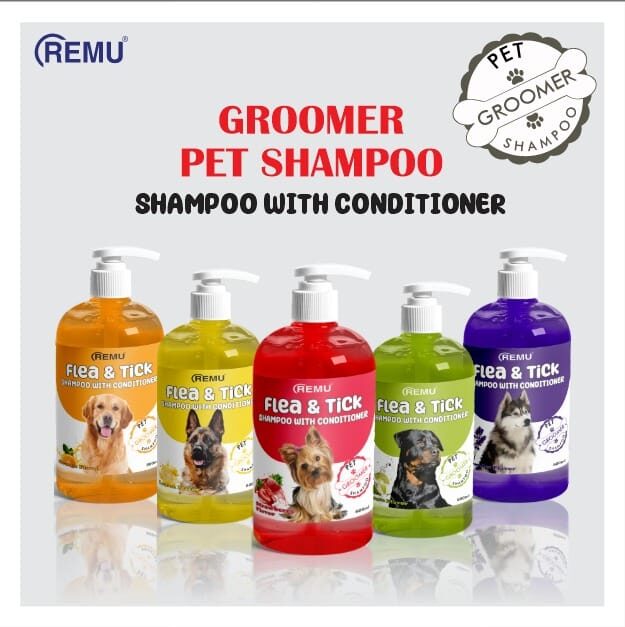 image (6) Remu - Groomer Flea & Tick Shampoo with Conditioner