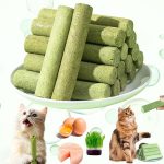 Cat Grass Teething Stick – Natural Dental Care for Cats - Image 4