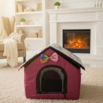 Cat House with Zip Door