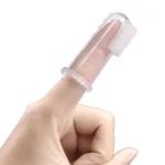 Soft Silicone Finger Toothbrush for Cats & Dogs - Image 3