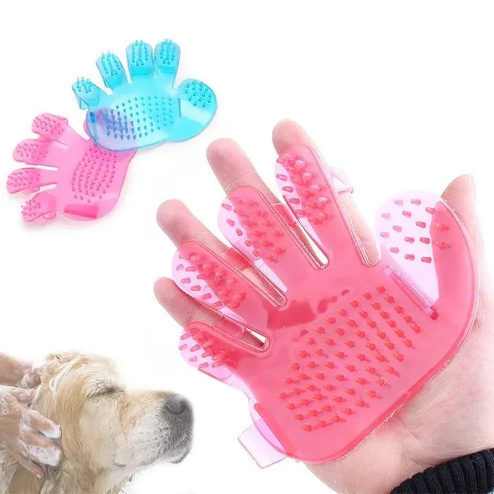 Pet Cat Grooming Five Finger Brush Massager Deshedding Glove Pet Cat Grooming Five Finger Brush Massager Deshedding Glove