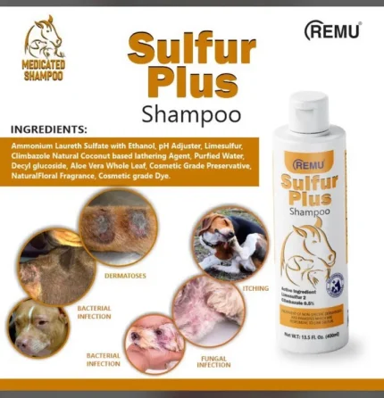 Remu Sulphur Anti Fungal Shampoo