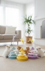 PawSpin Track Tower for Cats - Image 2