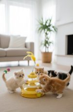 PawSpin Track Tower for Cats - Image 3