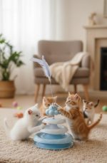 PawSpin Track Tower for Cats - Image 4