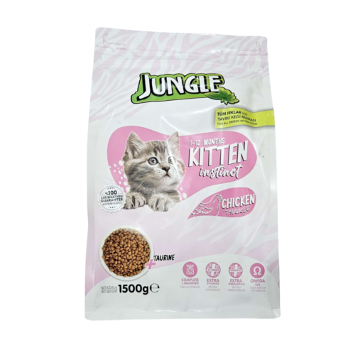 Jungle Kitten Food With Chicken 1.5kg