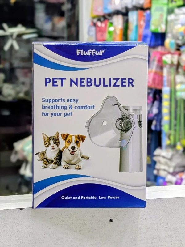 Fluffur Pet Nebulizer | Easy Breathing Relief for Cats & Dogs