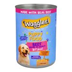 Waggles Puppy Beef Wet Food Can 400 Gram - Image 5