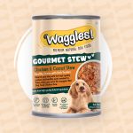 Waggles Dog Wet Food Tins in Six Different Flavors - Image 2