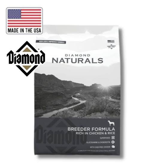 2026/01/1000292431.jpg Diamond Natural Pro Breeder – Chicken & Rice Formula – 20Kg - Image 1