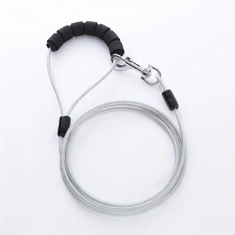 1586decb-b9d5-4279-9fed-dec0aa59935e_800x800_829553e6-1431-4ae0-9680-ef9e835c590d.jpg Wire Leash For Pets - Image 1