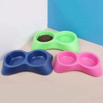 Plastic Dual Pet Food & Water Bowl
