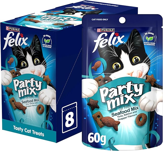 81hBTyJDpbL._AC_SX679.jpg Purina Felix Party Mix Sea Food Flavor – 60 Grams - Image 1