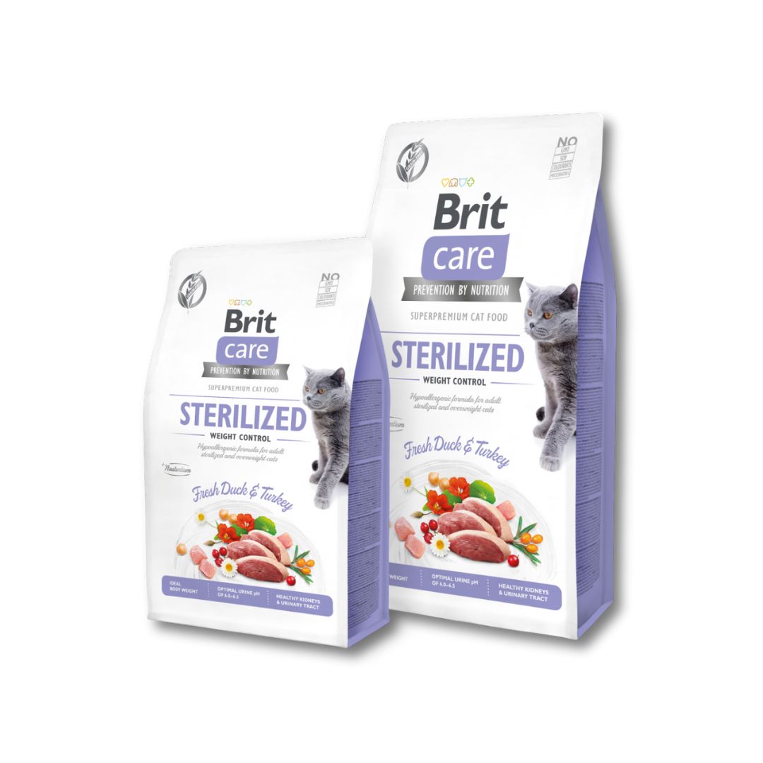 Brit-Care-Cat-Grain-Free-STERILIZED-AND-WEIGHT-CONTROL-PETCO.jpg Brit Care Cat Grain-Free STERILIZED AND WEIGHT CONTROL - Image 1
