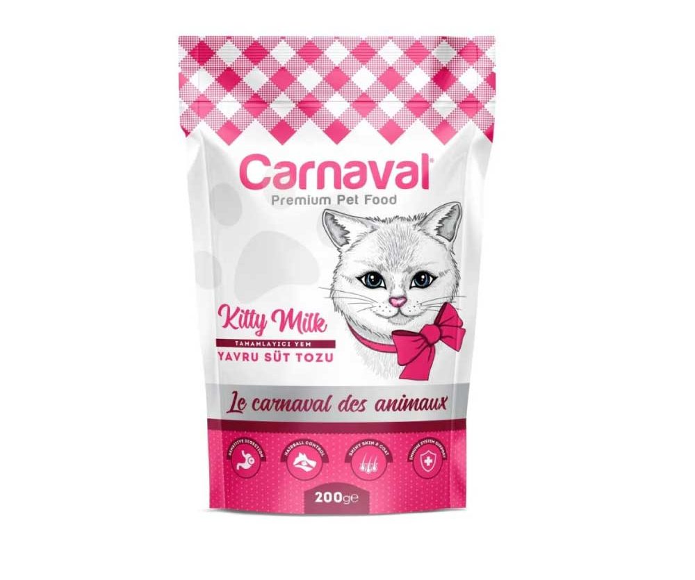 Carnaval-Premium-Kitten-Milk-Replacer-200-GM-1.jpg Carnaval Premium Kitten Milk Replacer – 200 GM - Image 1