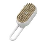 Electric Steam Pet Brush with Handle | Rechargeable