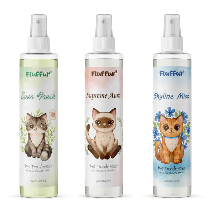Fluffur-perfumes.jpg Fluffur Perfume Spray for Cats & Dogs 200ml - Image 1
