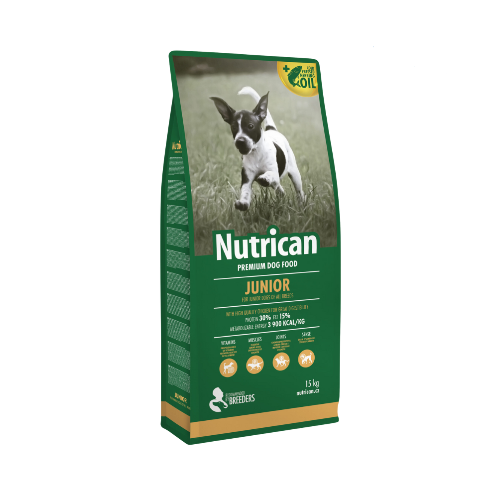 Nutrican-Junior-Dog-Food-15-KG-1.png Nutrican Junior Dog Food – 15 KG - Image 1
