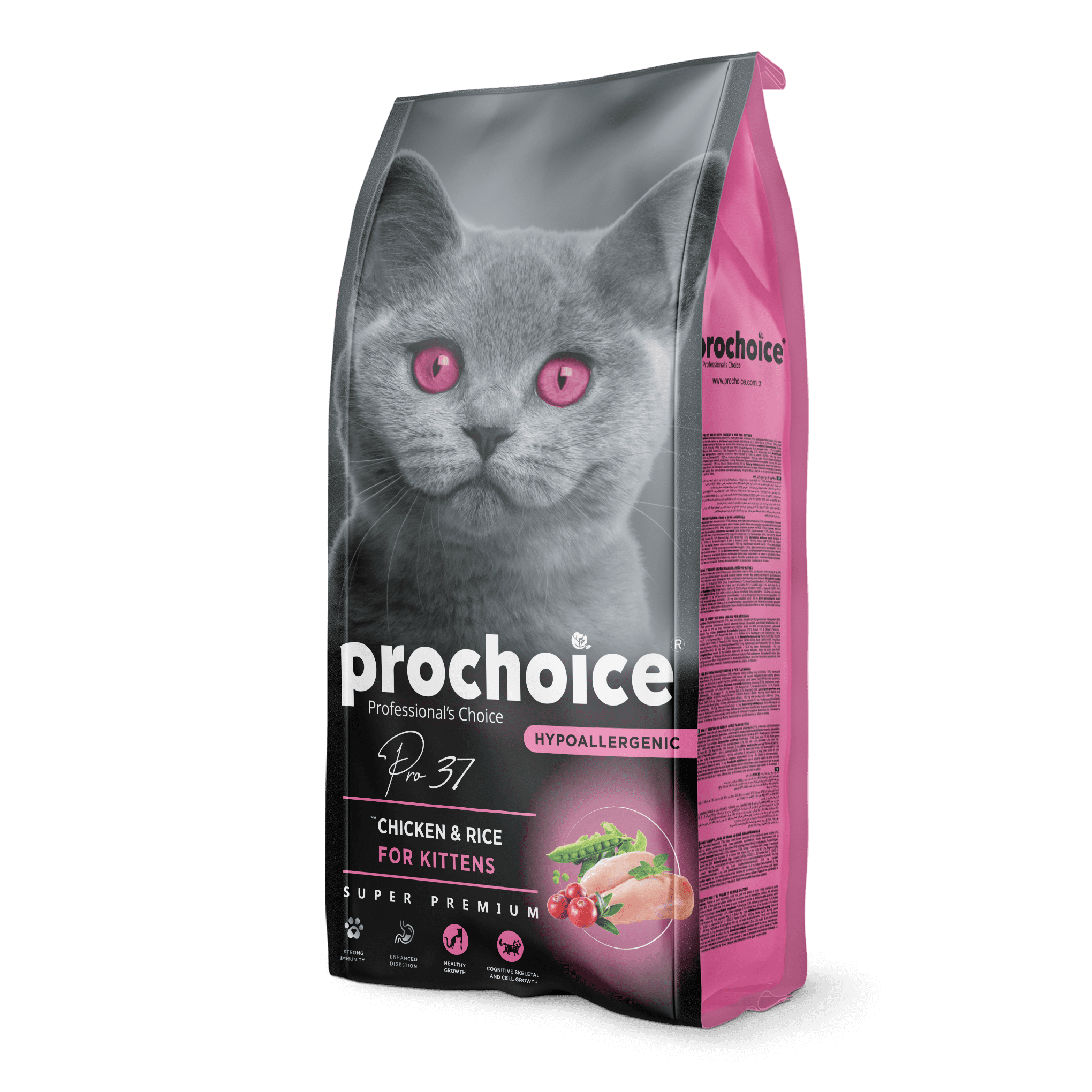 PROCHOICE_Packaging_PRO_37_15_kg.png Prochoice Pro 37 Chicken & Rice | For Kitten - Image 1