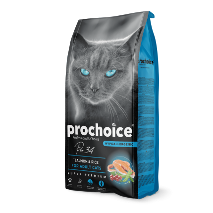Prochoice Pro34 Salmon & Rice | Adult Cats