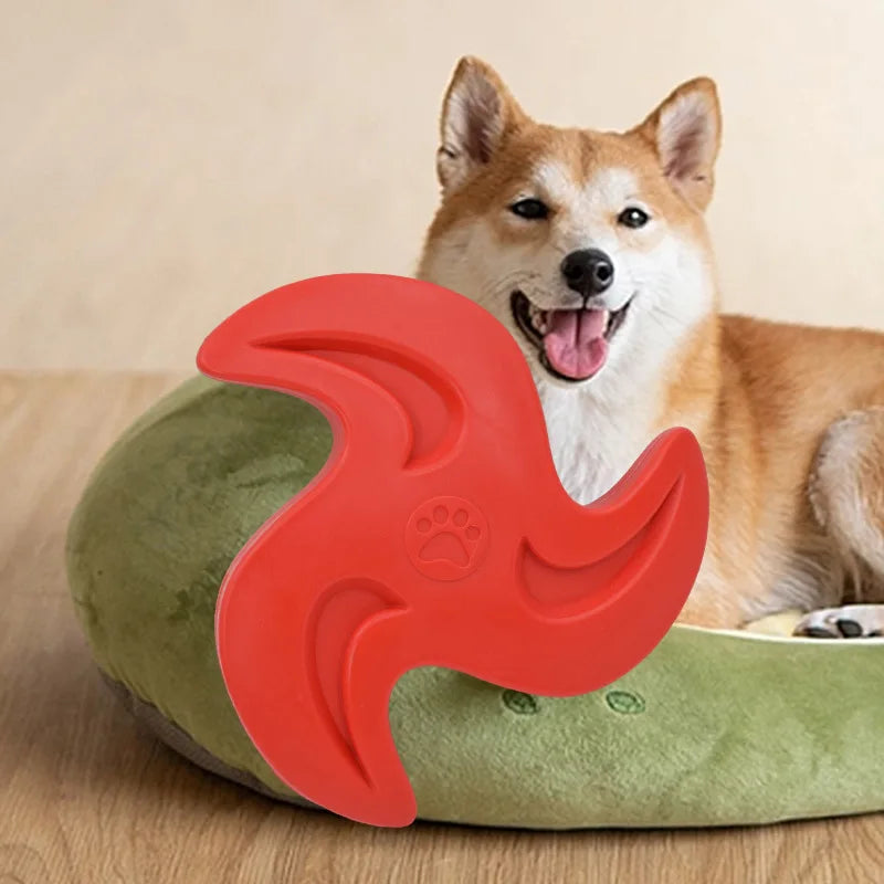Pet-Toys-Triangle-Frisbee-Dog-Frisbee-Floating-Water-Resistant-Soft-Frisbee-Pet-Products-Interactive-Training-Toys_1.jpg Red Triangle Frisbee Dog Toy buy now at petmaster - Image 1