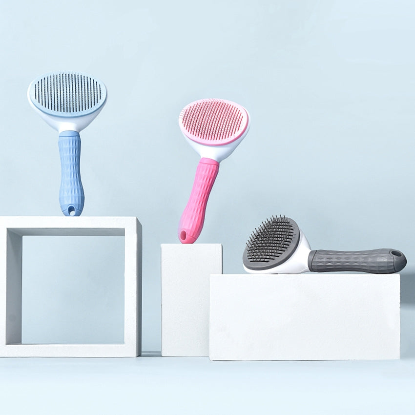 TBD0547306501_B10.jpg Round Button Brush for Cat and Dog - Image 1