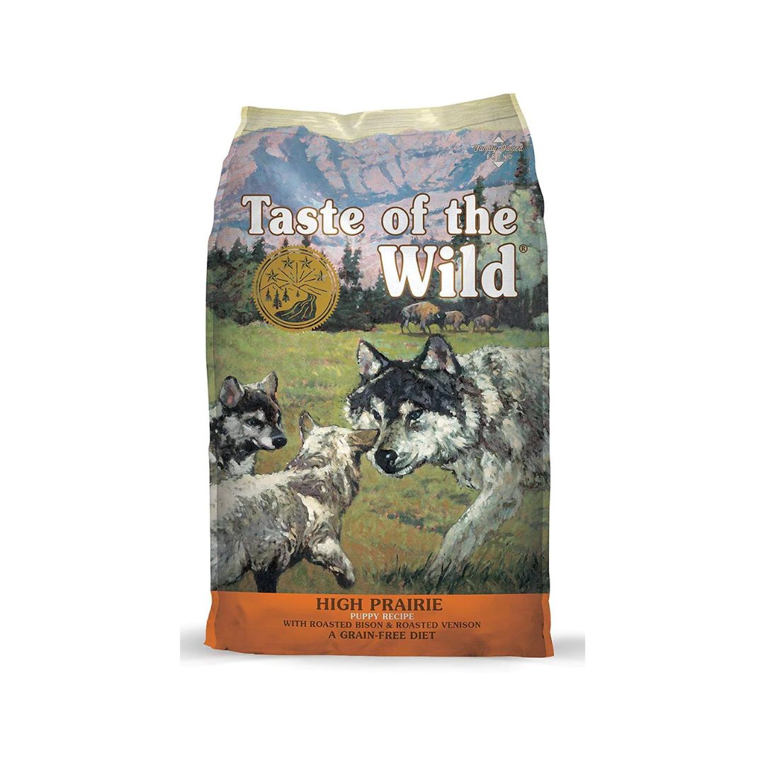 Taste-of-The-Wild-Puppy-Food.jpg Taste of the Wild High Prairie Puppy Grain Free Dry Food - Image 1