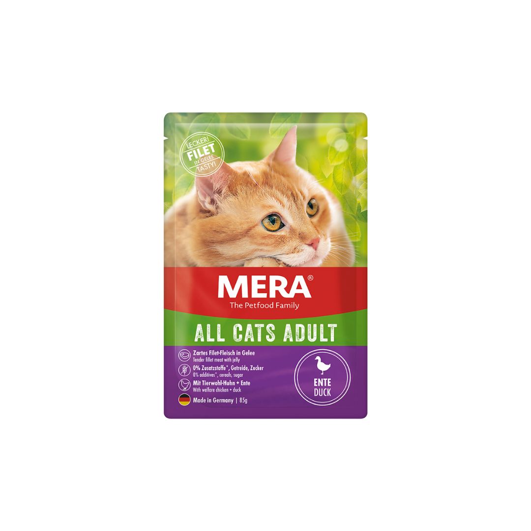 Untitled-design-37.jpg MERA All Cats Adult Wet Cat Food with Duck - Image 1