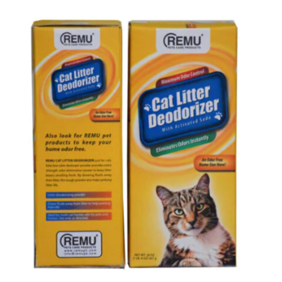 Untitleddesign_2.jpg Remu Cat Litter Deodorizer with Activated Soda - Image 1