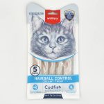 Wanpy Medicated Creamy Treat / Hairball Control / CodFish And Chicken – 70 Gram