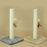 Adorable Single pole Scratching Post with interactive ball