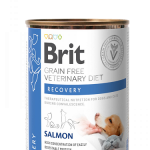 Brit Veterinary Diet Recovery Tin with Salmon for Cats and Dogs 400g