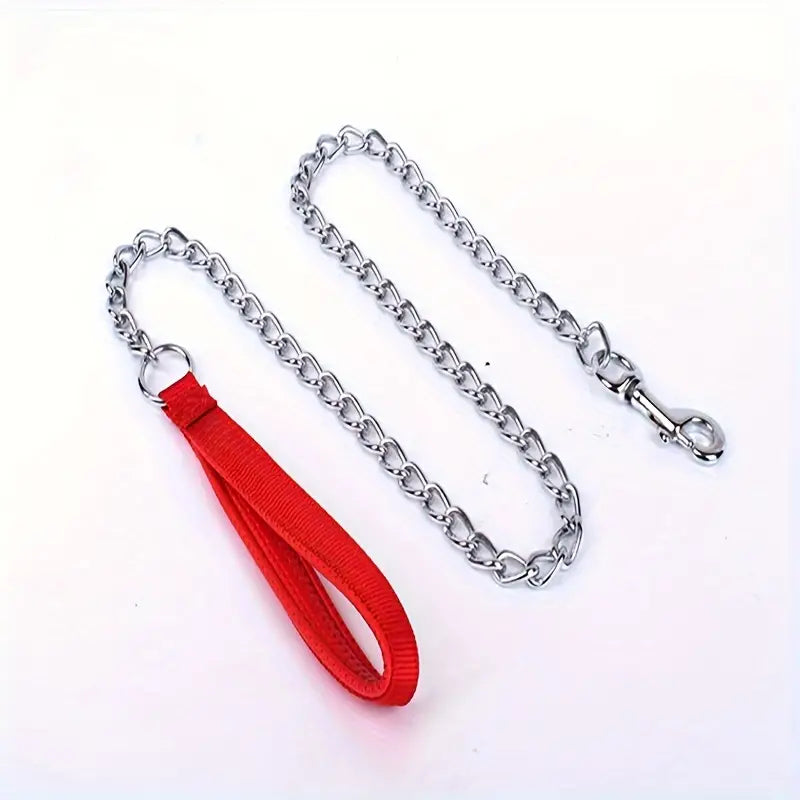 d1c680e1-9d55-40e9-b0bf-4bb0d1a5a5ae.jpg Chain Leash For Pets - Image 1