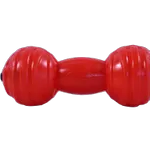 Red Hollow Dumble Toy For Pets