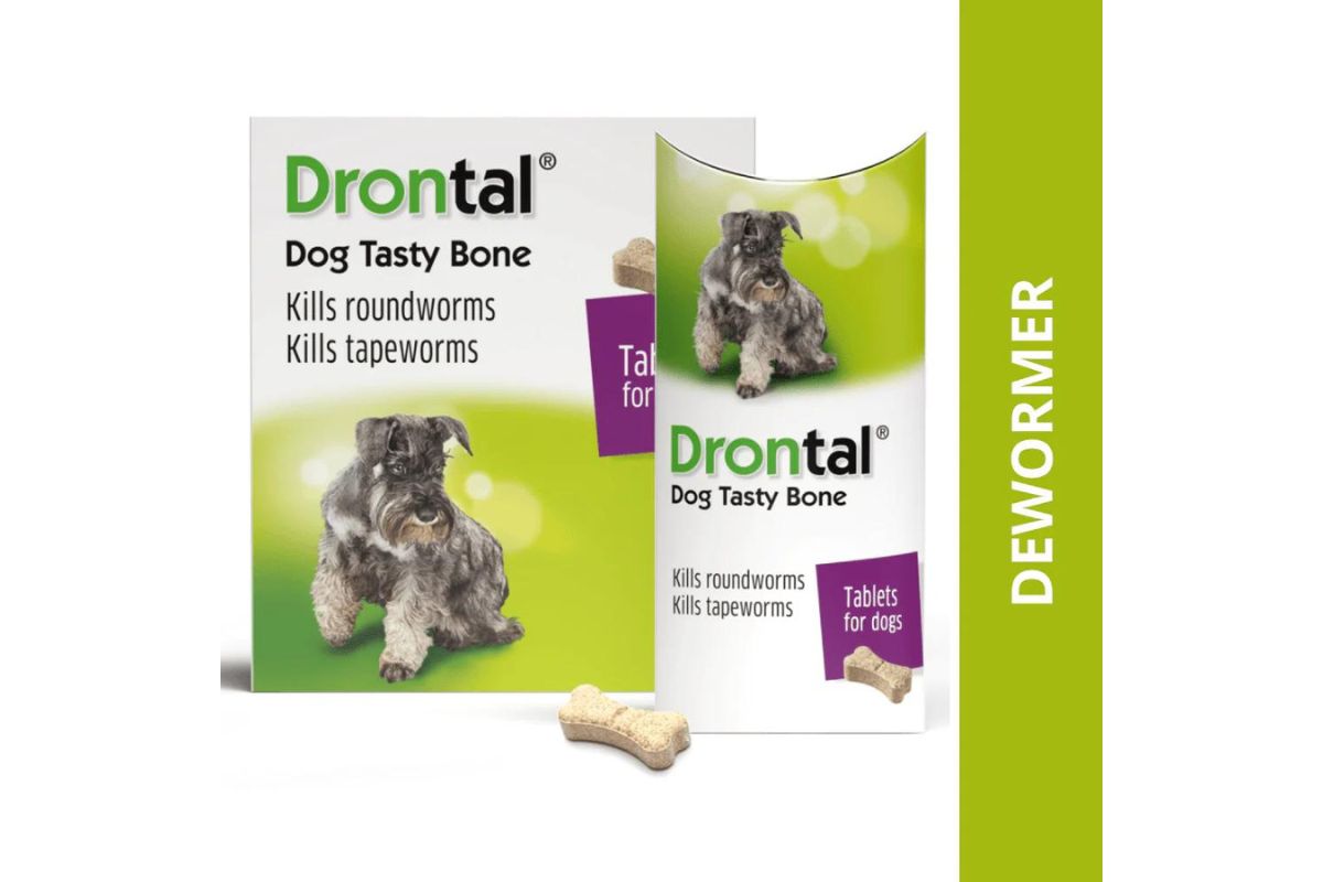 green-19.jpg Drontal Tasty Deworming Tablet For Dog - indian - Image 1