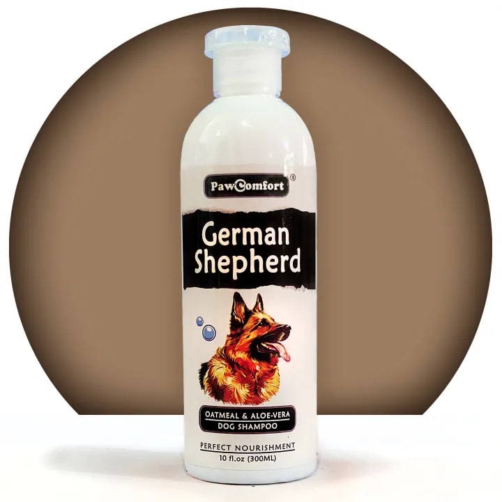 paw-comfort-german-shephard-dog-shampoo.jpg Paw Comfort German Shepherd Dog Shampoo 300ml - Image 1