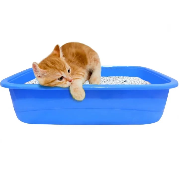 pawcomfort-kitten-litter-tray-with-free-scoop.jpg Litre Tray For Cats - Image 1