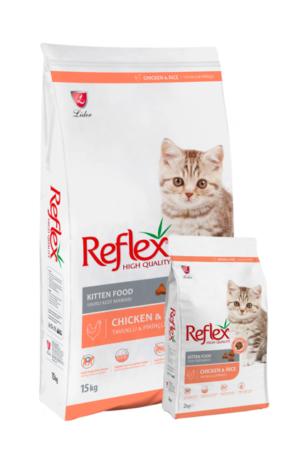 Reflex Kitten Food with Chicken & Rice