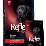 Reflex Plus Adult Dog Food with Lamb & Rice for Medium & Large Breeds